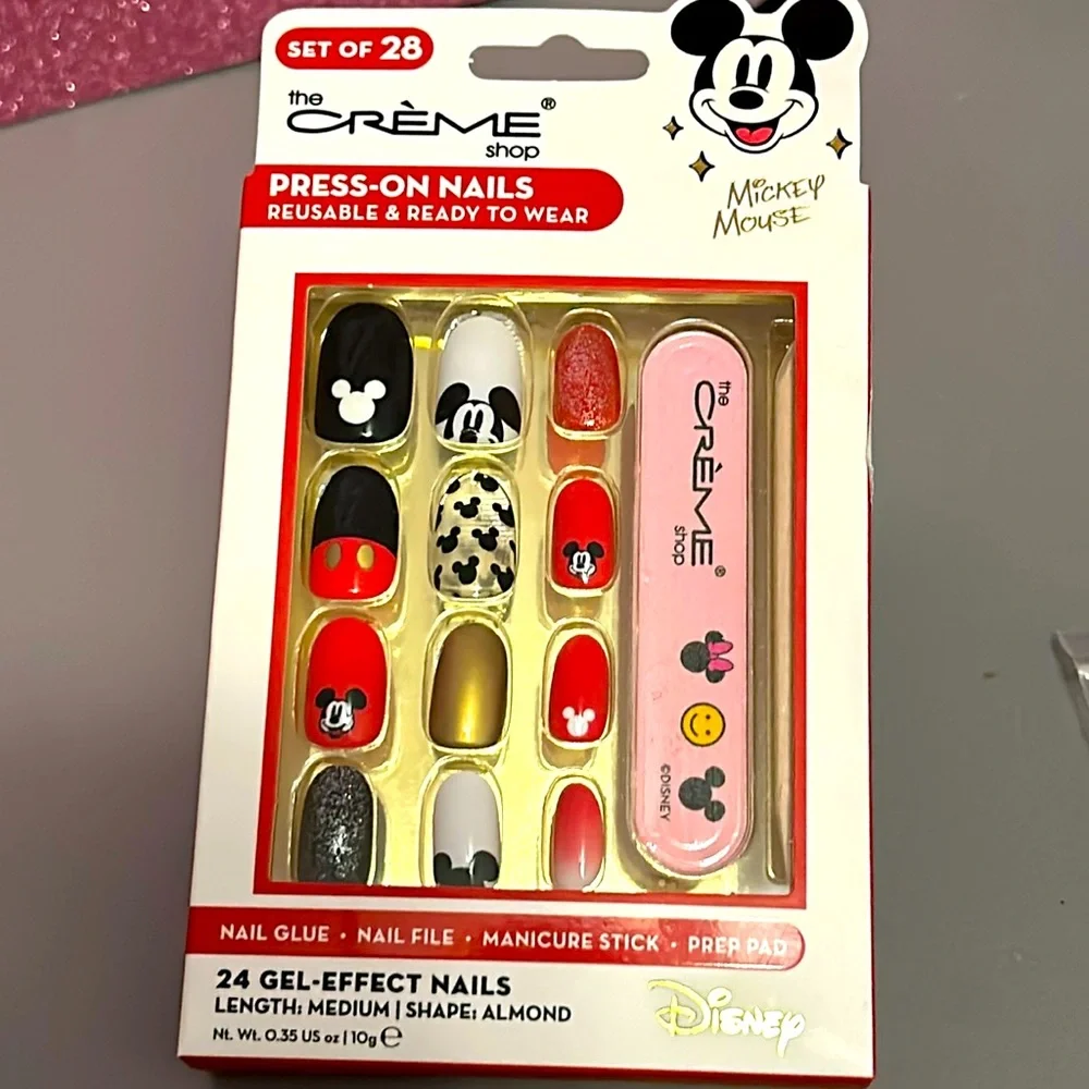 The Crème Shop Mickey Mouse Press on Nails - Picture 1 of 2